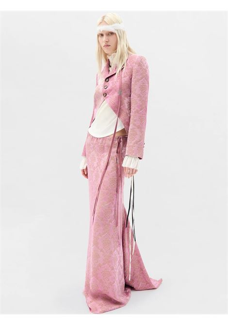 t-shirt floor micro donna bianca ANN DEMEULEMEESTER | B0013923 FA740004